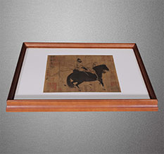 永登书画装裱配框服务案例